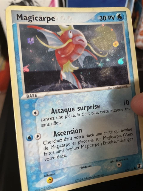 Magicarpe Holo - Pokemon 67/112 Ex Red Light Green Leaf Good Condition Fr 3