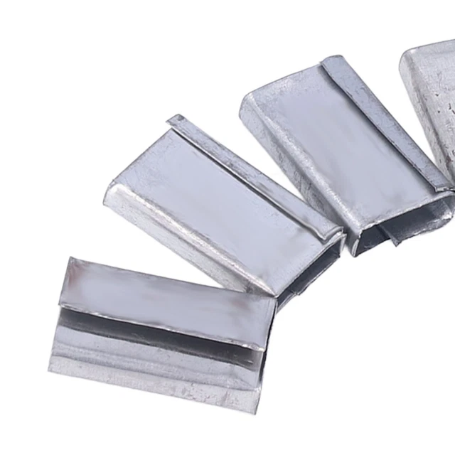 Band Band Clamps Good Holding Capacity 1kg Iron Sheet For 1216mm PP Strap