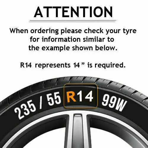 Copricerchi 15" Coprimozzo Trend RC Plastica Set di 4 Black Specific Fit R15 3