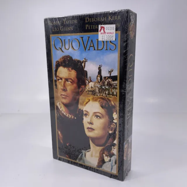 Quo Vadis, 1951 (VHS, 2000) Brand New Sealed Robert Taylor, Deborah Kerr