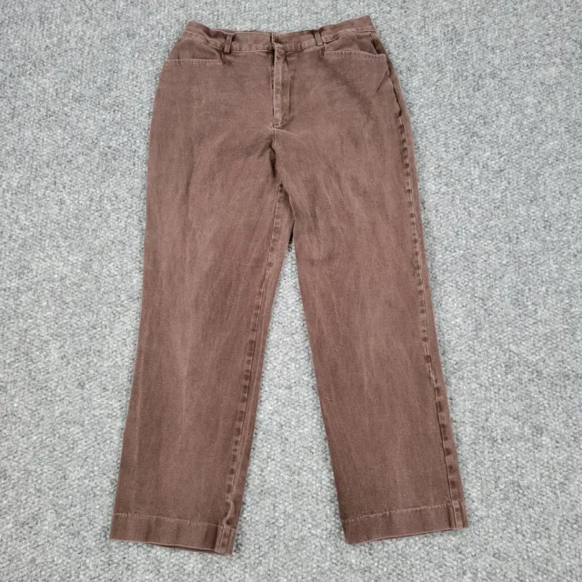 Old Navy Jeans Women's Size 12 Brown Straight Leg