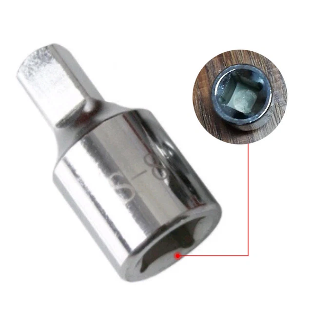 8MM SQUARE OIL Sump Drain Plug Key Tool Remover for Renault Citroen