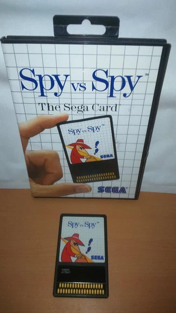 Jeu Sega Master System Spy Vs Spy Version PAL - Bon état, Sans Notice, Retro Gaming
