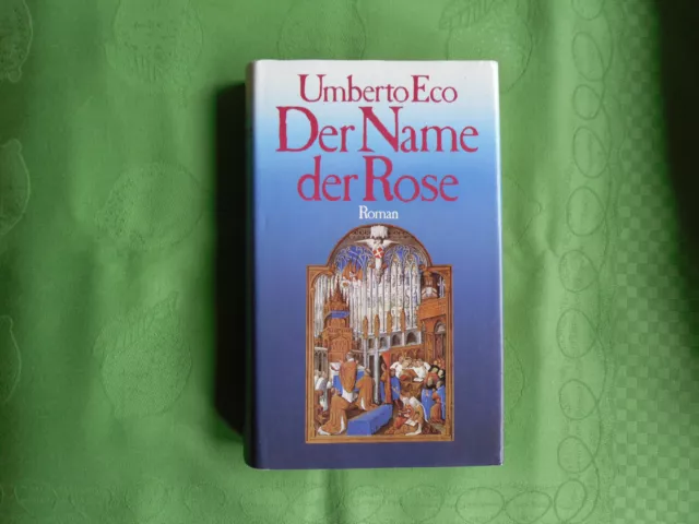 Der Name der Rose von Umberto Eco - 1982 - gebundene Ausgabe