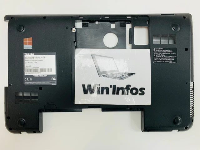 Bottom Plasturgie basse 13N0-CKA0111 pour Toshiba Satellite C50D-A
