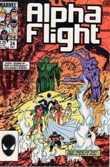 Alpha Flight (Vol 1) #  24 Near Mint (NM) Marvel Comics MODERN AGE