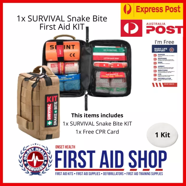 Survival Snake Bite First Aid Kit, outdoor, camping - First Aid Supplies