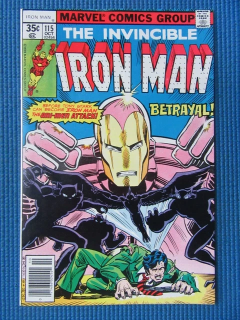 Invincible Iron Man # 115 - (Nm+) -Betrayal-The Ani-Men Attack-Avengers-Thor