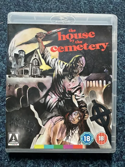 The House By The Cemetery (Blu-ray, 2017) OOP Arrow Video - Never Watched