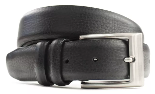 2904 Marco LTD Men's Classic Matte Pebble Grain Leather Dress Belt