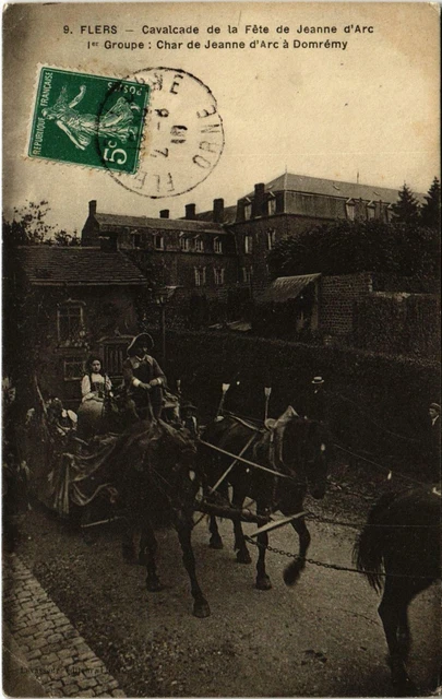 CPA Flers Orne - Cavalcade de la Fetede Joan of Arc (800384)
