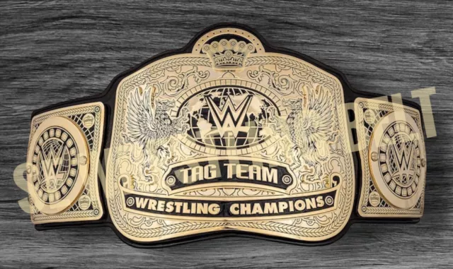 New WWE World Heavyweights Tag Team Championship Wrestling Belt Smackdown Replic
