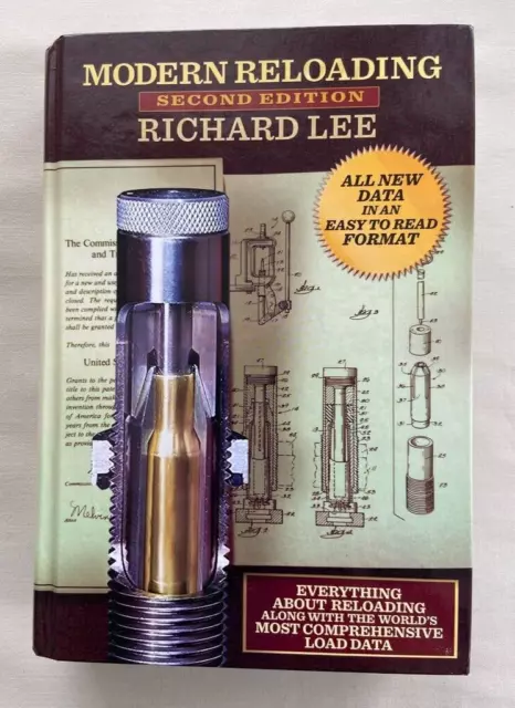 Modern Reloading 2nd Edition Richard Lee 2013 Hardcover HC Guns