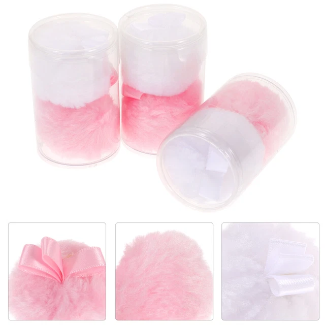 6 piezas Polvo Suelto Maquillaje Puffs Cosméticos Polvo Puffs Maquillaje Almohadillas Maquillaje Mujer