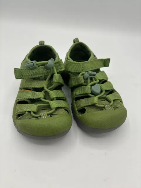 Keen Newport H2 Sandals Green Shoes Toddler Washable Waterproof Size 9