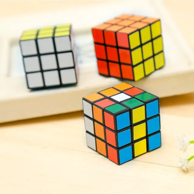 Magic Cube 3x3x3cm Super Smooth Fast Speed Rubik Puzzle Rubics Rubix Kids Toy