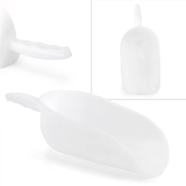 5 Pint Capacity Plastic Feeder Scoop Fit Chicken Poultry Feed Livestock Grain
