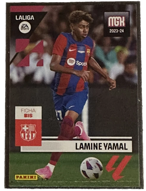 LAMINE YAMAL MEGACRACKS 2023 2024 23 24 Rookie Card RC #108 Bis FC