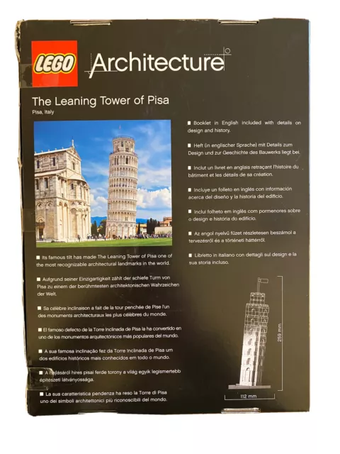 LEGO Architecture 21015 Torre di Pisa 2