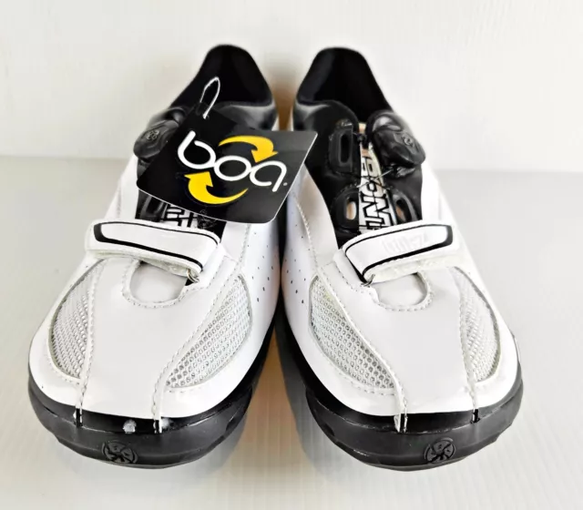 Bont Cycling Blitz Road Shoes BOA White & Black Size EUR 47, US 13 New With Tags