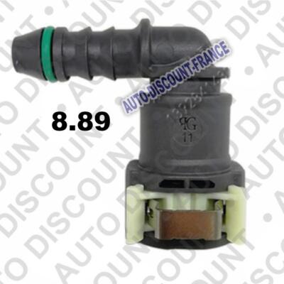 Cyclingcolors 2x Raccord Durite En Y 6-8-6 Mm - Connecteur Tuyau Carburant Essence