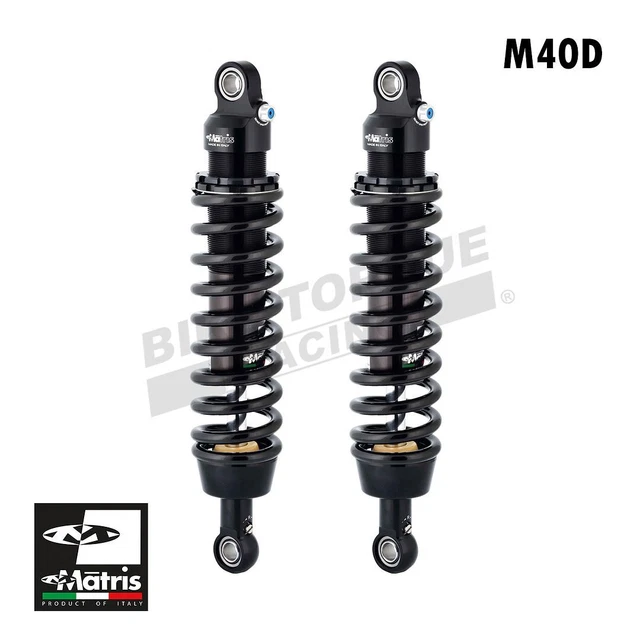 Double Amortisseurs Matris M40D NOIR MOTO GUZZI V7 850 21 main image 0