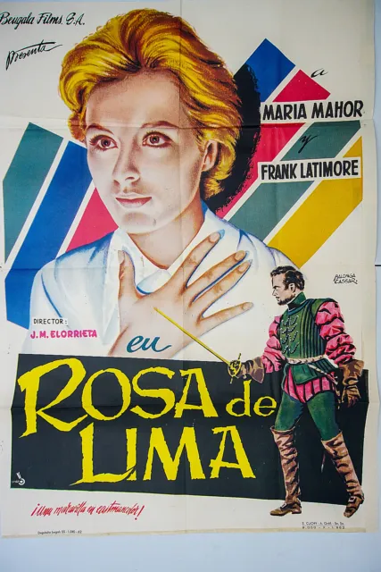 ROSA DE LIMA  --  Poster Cartel de Cine