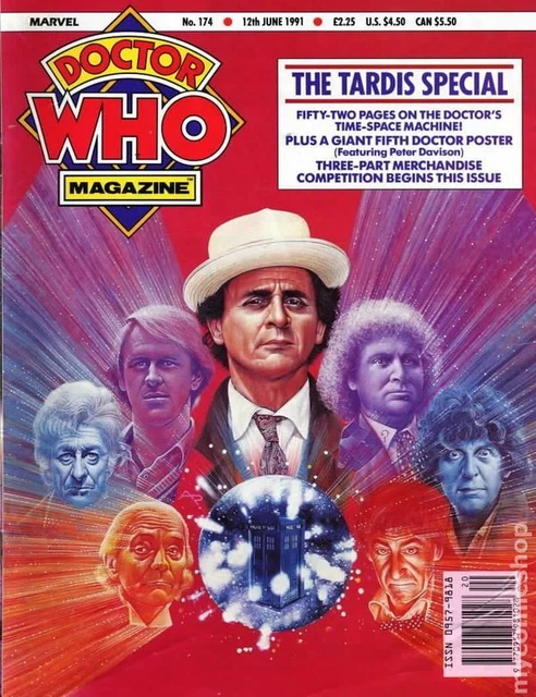 Doctor Who Magazine #174 FN 1991 Stock Image