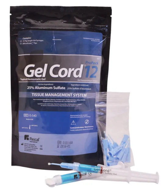 Pascal 15-540 Gel-Cord Tissue Management System Pro Pack 12/Pk