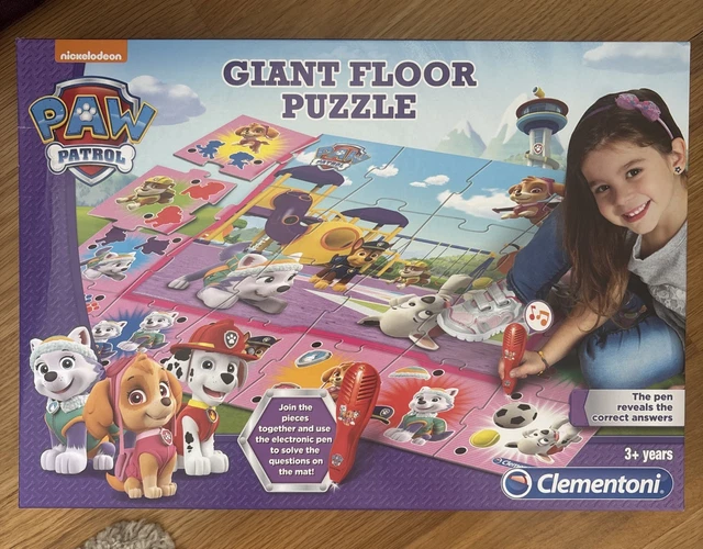 PAW PATROL INTERACTIVE Giant Floor Puzzle Colour 24 Large Piece ...