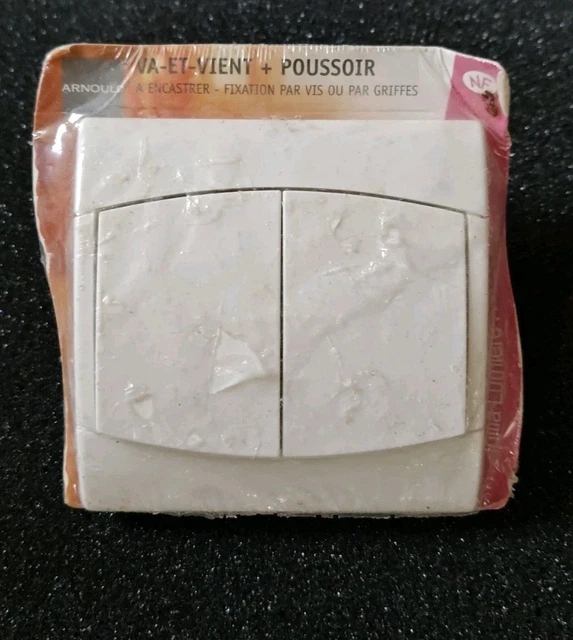 Lot de 2 interrupteurs marche/arrêt monophasés à double tension 120 V