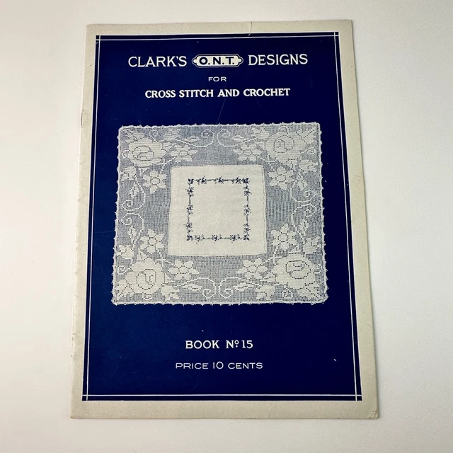 Patterns-Vintage, Crocheting & Knitting, Needlecrafts & Yarn