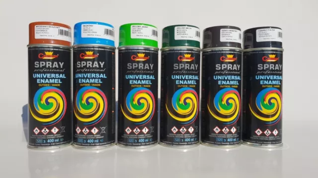 Lackspray Sprühlack RAL Sprühfarbe Spraydose Farbe 400 ml 3