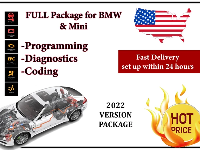 BMW DIAGNOSTIC PROGRAMING Coding program 2023 ENET ICOM KDCAN 🚀 FREE ...