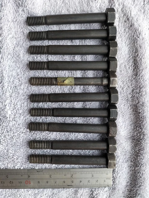 Flow X R FORD CROSS FLOW X Flow Head Bolts Cortina Anglia £11.12 - PicClick UK