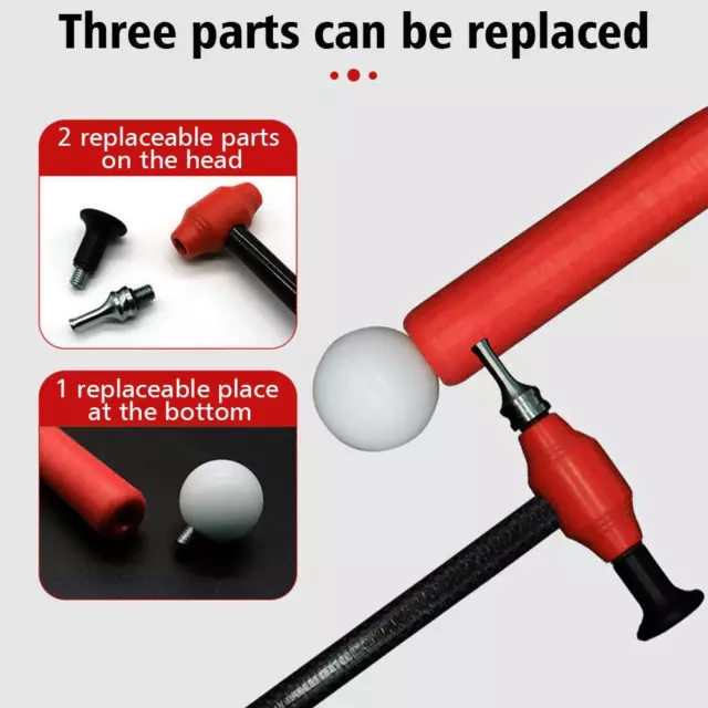 PDR Paintless Car Body Dent Tap Down Pen Ding Hammer Hail Removal Repair σ_ 2