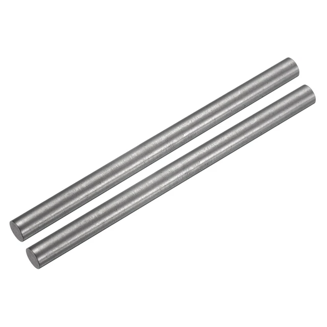 Graphite Rod Graphite Stirring Rod Stick Rod 150x10mm Black, Pack of 2