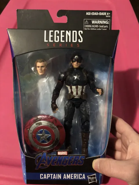 Hasbro Marvel Legends Worthy Captain America Avengers Endgame 6" Figure