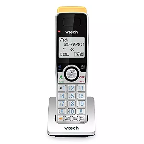 VTech IS8102 Accessory Handset for IS8121 Phones with Super Long Silver/Black