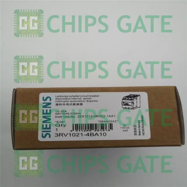 1PCS Brand NEW SIEMENS 3RV1021-4BA10 Fast Ship