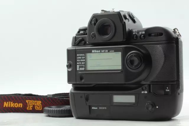 [Casi como nuevo con respaldo de datos MF-28] cuerpo de cámara fotográfica Nikon F5 SLR 35 mm de Japón