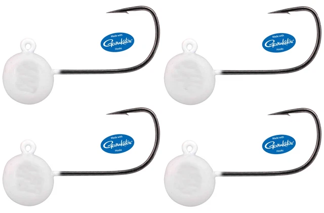 Spro Freestyle Micro Jig 29 Glow white - 4 Jighaken, Jigköpfe, Bleiköpfe