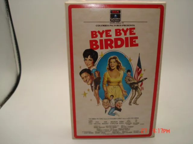 Bye Bye Birdie vintage BETA max movie Janet Leigh/Ann Margret musical