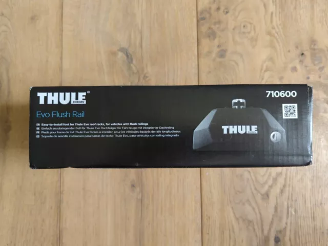 Thule 7106 Evo Flush Rail / Footpack (Set of 4 Feet) NEW Unopened 710600 Passat