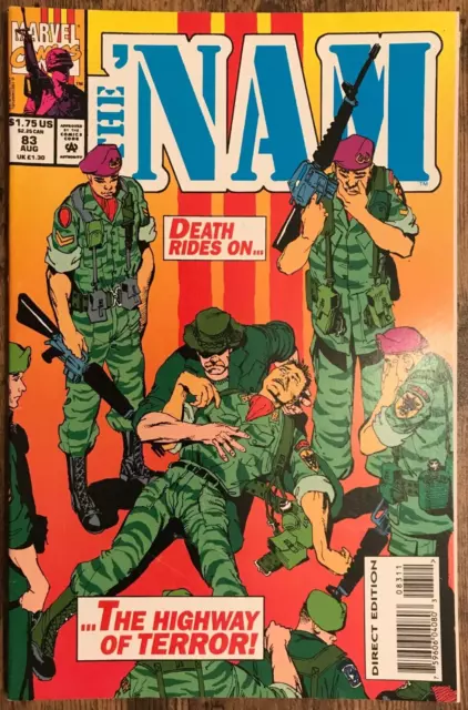 The Nam #83 By Lomax Vansant Ed Marks Vietnam War Viet Cong POW MIA Marvel 1993