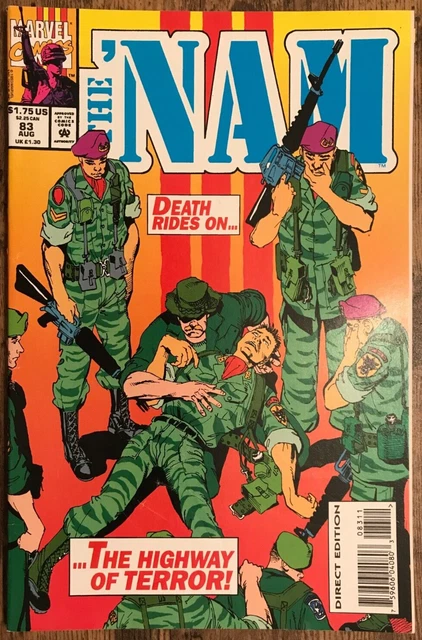 The Nam #83 By Lomax Vansant Ed Marks Vietnam War Viet Cong POW MIA Marvel 1993