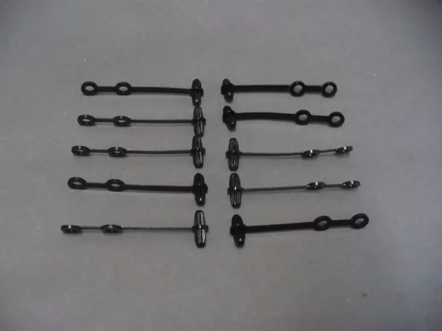 Ford Mercury wire harness straps 10 Mustang Falcon Galaxie Fairlane Cougar Comet