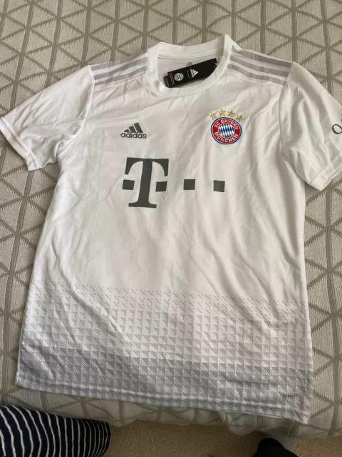 Bayern Munich White Football Shirt