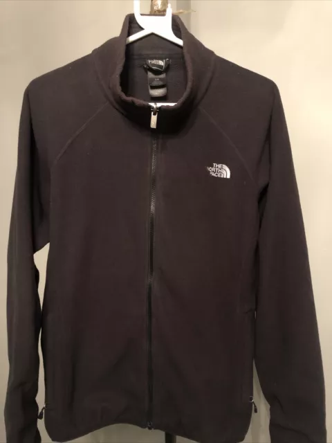 Giacca da trekking da uomo The North Face in pile nero cerniera taglia L
