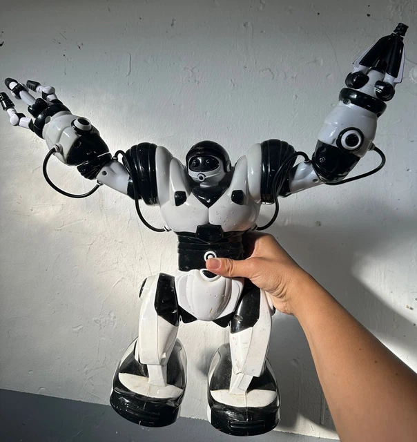 Robot Vintage HA HA Toys Chief Robotman – Collection, électrique, Fonctionne (état Correct)